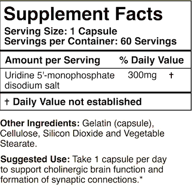 Uridine supplement facts